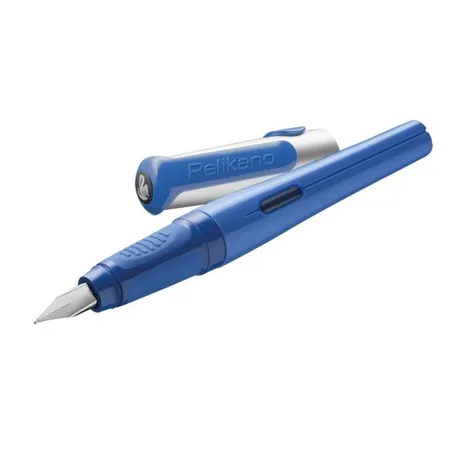 Bild von Pelikan 958629 Pelikano Füllhalter Feder M für Rechtshänder, blau