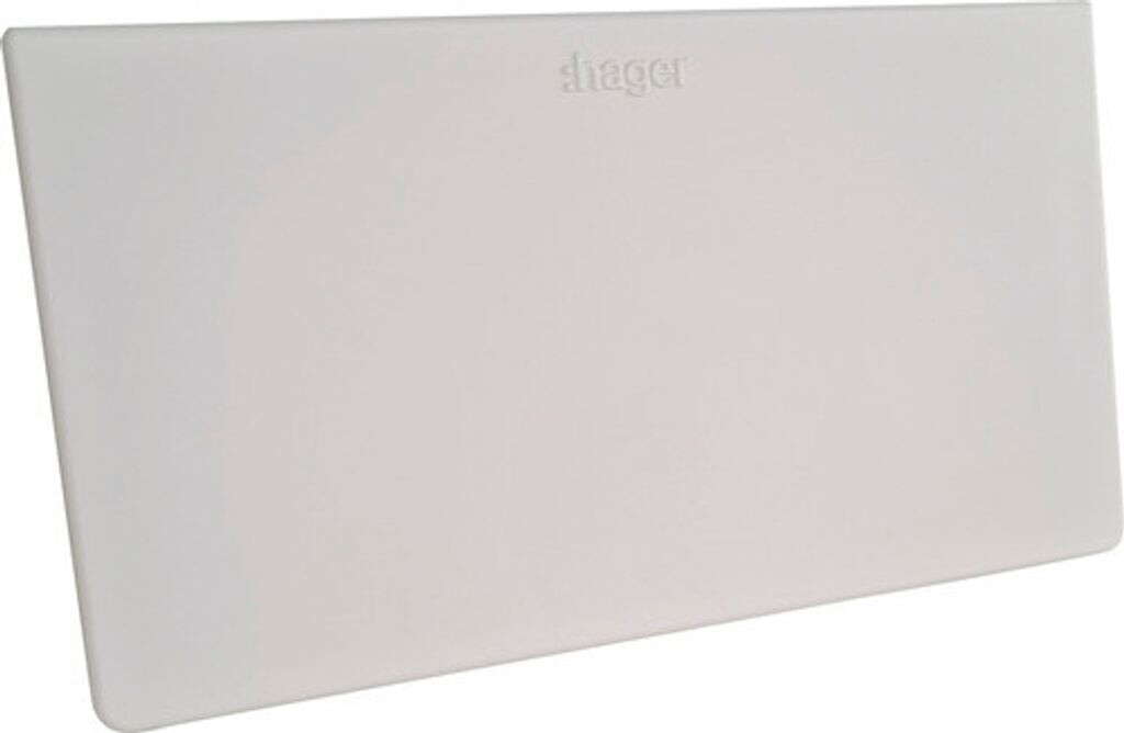 Bild von Hager Endstück LF-K 110x61mm li/re Kst hfr ver-ws halogenfrei verkehrsweiß RAL9016