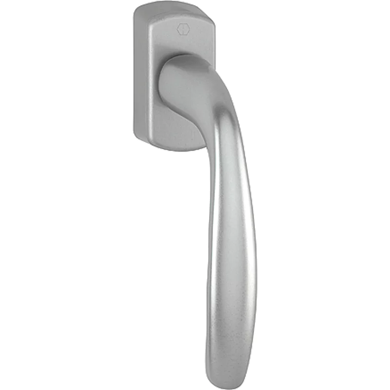 Bild von HOPPE Fensterbeschlag duraPlus / New York 0810/US10, Aluminium-Dreh-/Kipp mit Secustik und VarioFit - stahlfarben