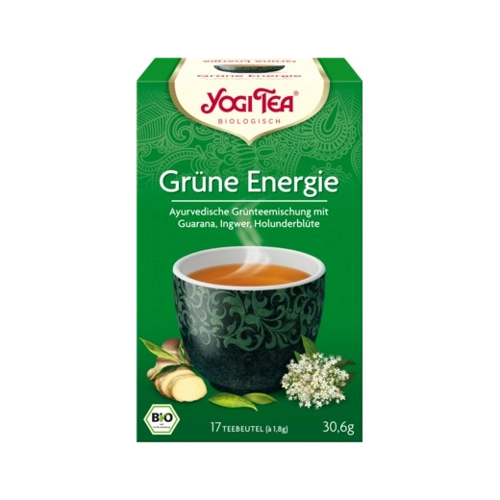 Bild von Grüne-Energie-Tee im Beutel
