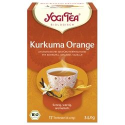 Bild von YOGI TEA Yogi-Tee "Kurkuma & Orange" im Beutel (34 g) - Bio