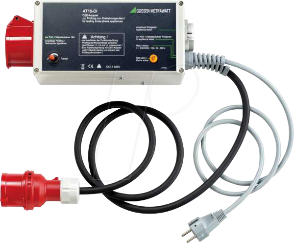 Bild von Gossen Metrawatt Spannungsprüfer Gossen Metrawatt Z750A AT16 DI Messadapter 1 St., (AT16 DI)