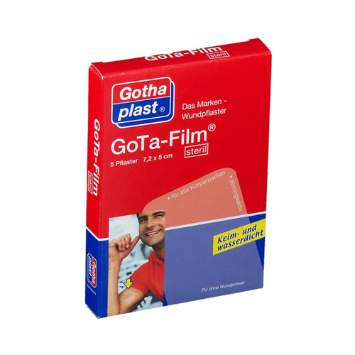 Bild von GoTa-FILM steril 5 cm x 7,2 cm - Effektiver Wundschnellverband