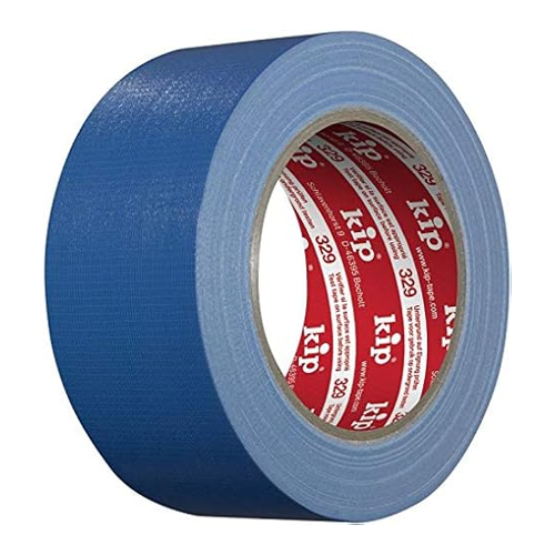 Bild von kip 329-50 Gewebeband blau – 50 mm x 25 m