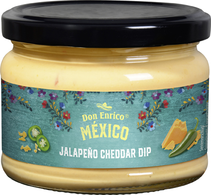 Bild von JALAPEÑO CHEDDAR DIP von Don Enrico Mexico, 250g