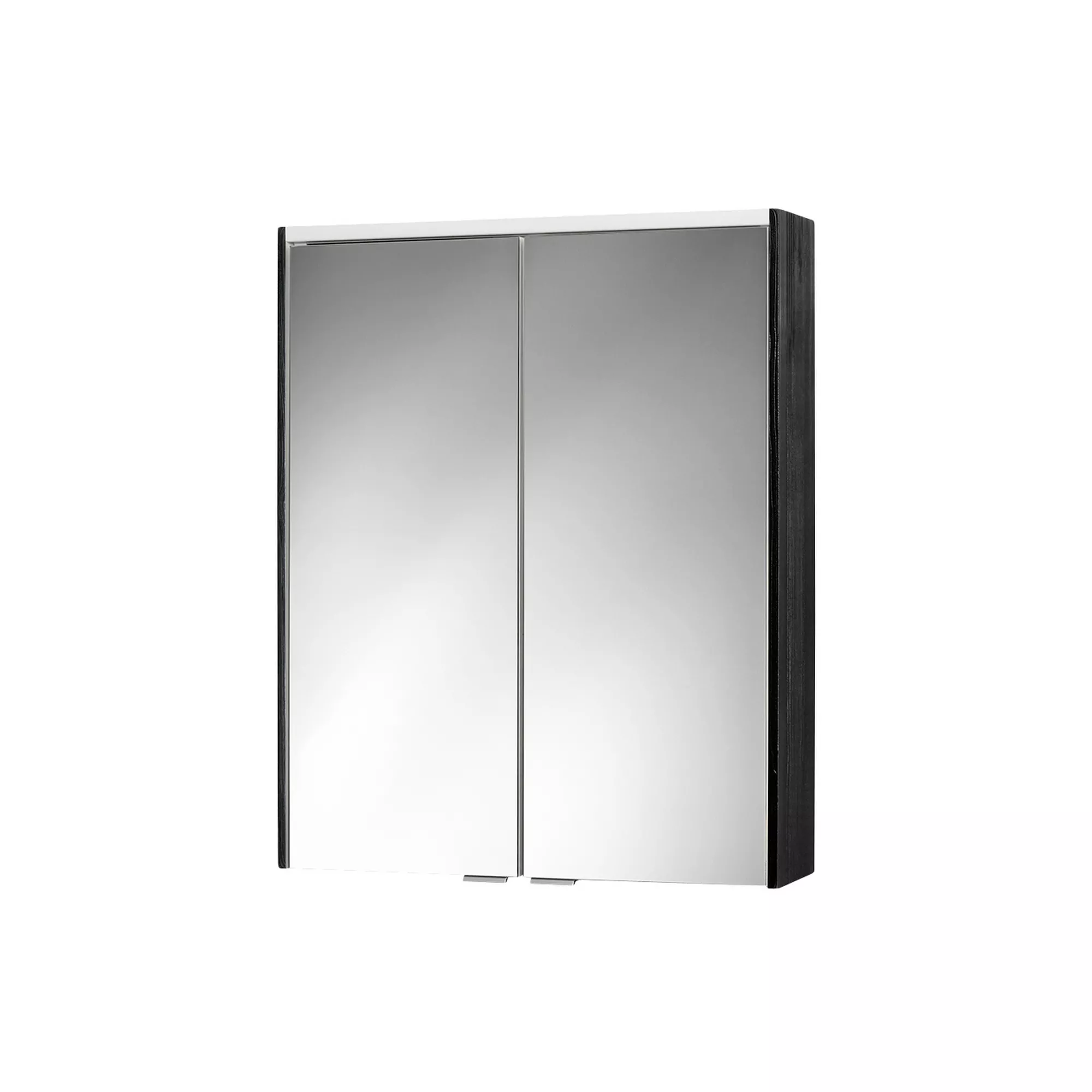 Bild von Sieper LED-Spiegelschrank 'KHX' schwarz matt 60,4 x 74 x 14,2 cm