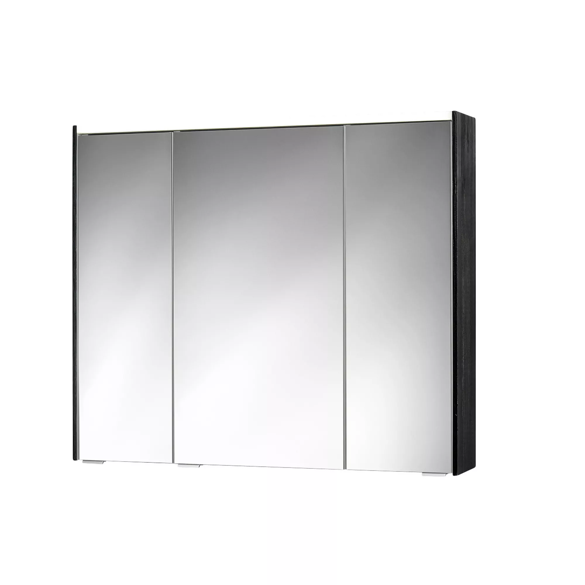 Bild von Sieper LED-Spiegelschrank 'KHX' schwarz matt 90,4 x 74 x 14,2 cm