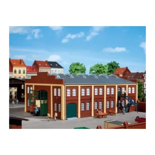 Bild von Auhagen Werkhalle (11422) – Modell für Spur H0