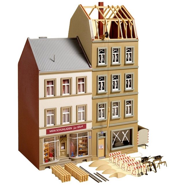 Bild von Auhagen Modelleisenbahn-Gebäude Auhagen 11463 H0 Stadthäuser Schmidtstraße 31/33