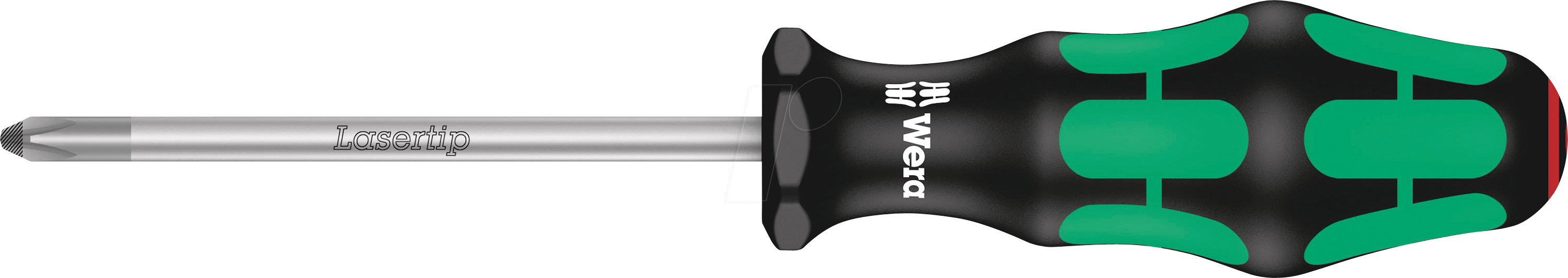 Bild von Wera Schraubendreher 350 PH Gr.PH 2 Klingen-L.100mm 2K-Griff Rundkl. Televes