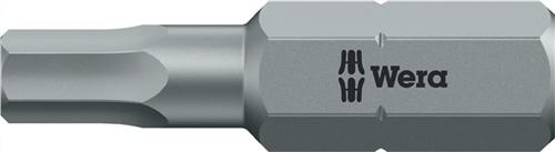 Bild von 10 Stk. Wera Bit 840/1 Z 1/4 Zoll 5,0mm L.25mm zähhart,HEX-Plus Wera Werk