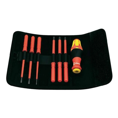 Bild von Wera Schraubendreherset Kompakt VDE 7 5003470001 Rot, Gelb