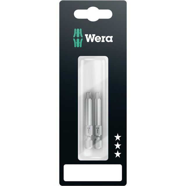 Bild von Wera 867/4 Z 50mm SB SiS 05073720001 Torx-Bit T 10 Werkzeugstahl legiert, zähhart F 6.3 2St.