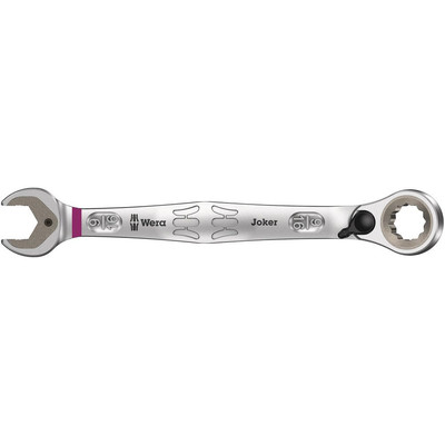 Bild von Wera Joker Switch Maul-Ringratschen-Schlüssel, zöllig, umschaltbar, 9/16 Zoll x 187 mm, Pink, 05020079001
