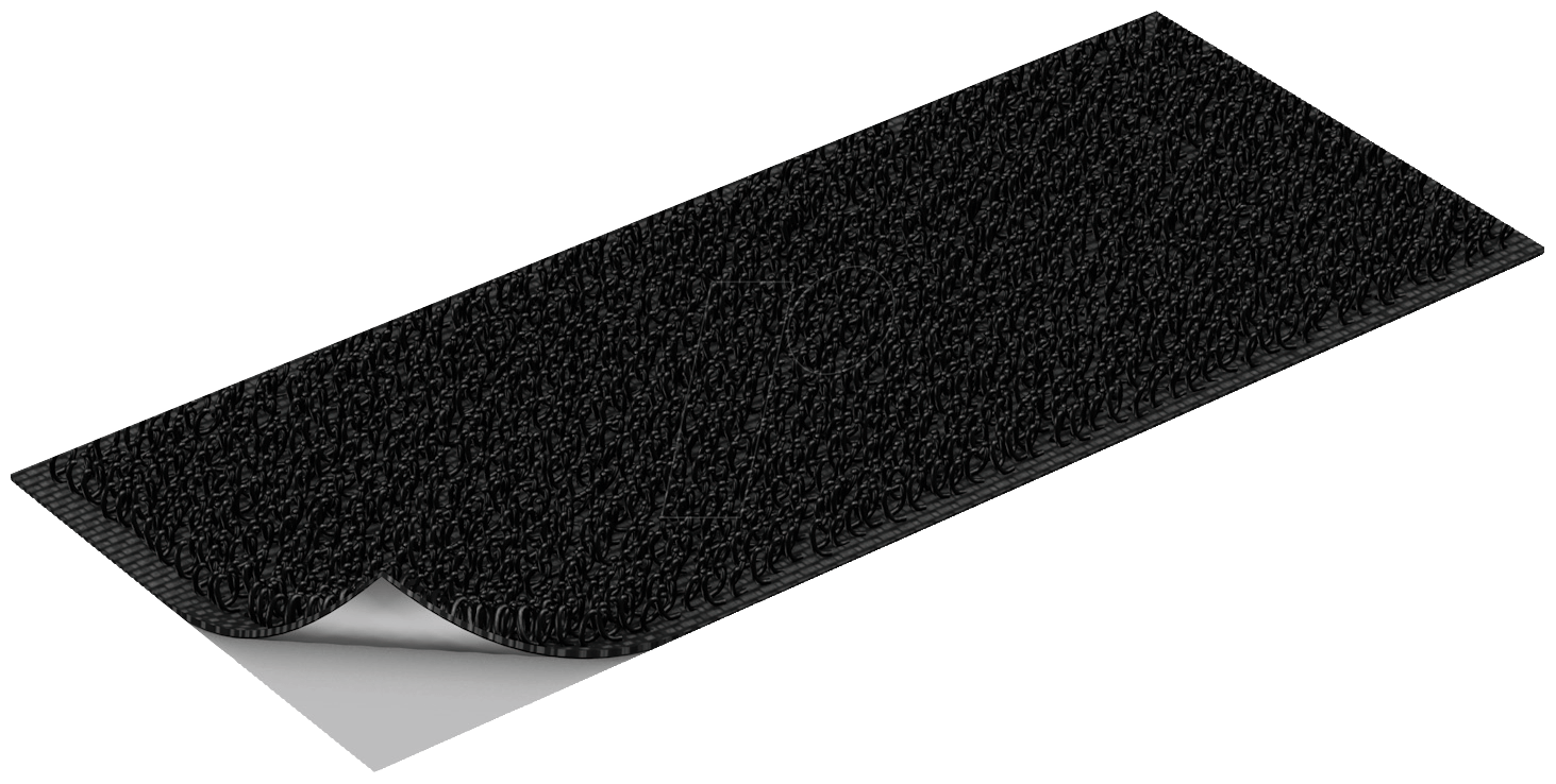 Bild von Wera Kabelführung Wera Klettstreifen (L x B) 120 mm x 50 mm Schwarz 1 St. (05670447001)