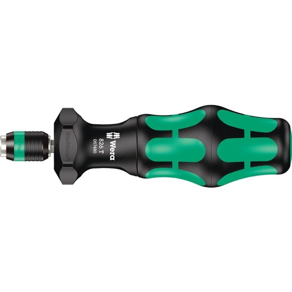 Bild von WERA Bithandhalter 826 T Kraftform Turbo, mit Schnellwechselfutter, 2-Komponentengriff