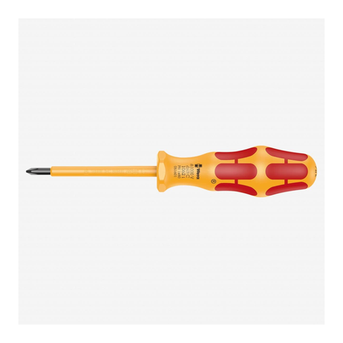 Bild von WERA Phillips-Schraubendreher Kraftform PH1 - 80mm Isolierter Schraubendreher für Profis