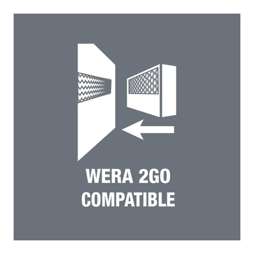 Bild von WERA Bit-Set Kraftform Kompakt 60 Tool Finder 05059303001, 17-teilig