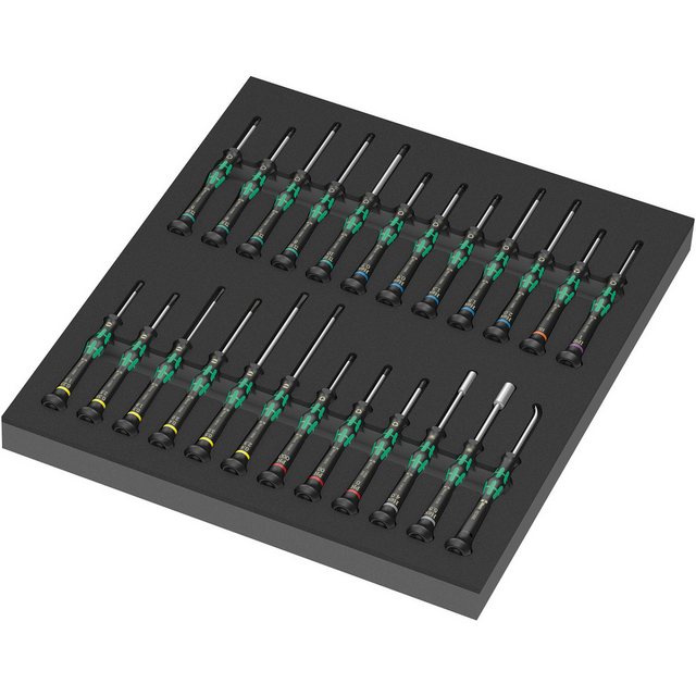 Bild von Wera Werkzeugkoffer Wera 9715 Schaumstoffeinlage Kraftform Micro Set 1