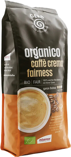 Bild von GEPA Bio Orgánico Caffè Crema, 500g ganze Bohne