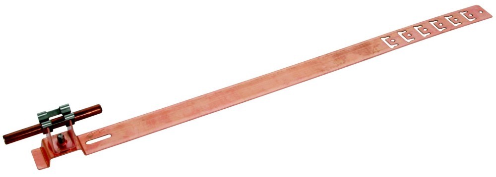 Bild von Dehn Dachleitungshalter UNIgrip Cu H 20mm Rd 206227, SAT Zubehör, Kupfer