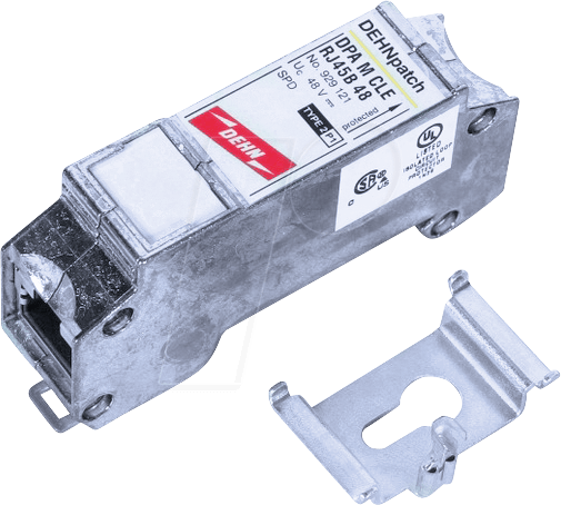 Bild von DPA M CLE RJ45B - Überspannungsableiter DEHNpatch mit 2 RJ45-Buchsen