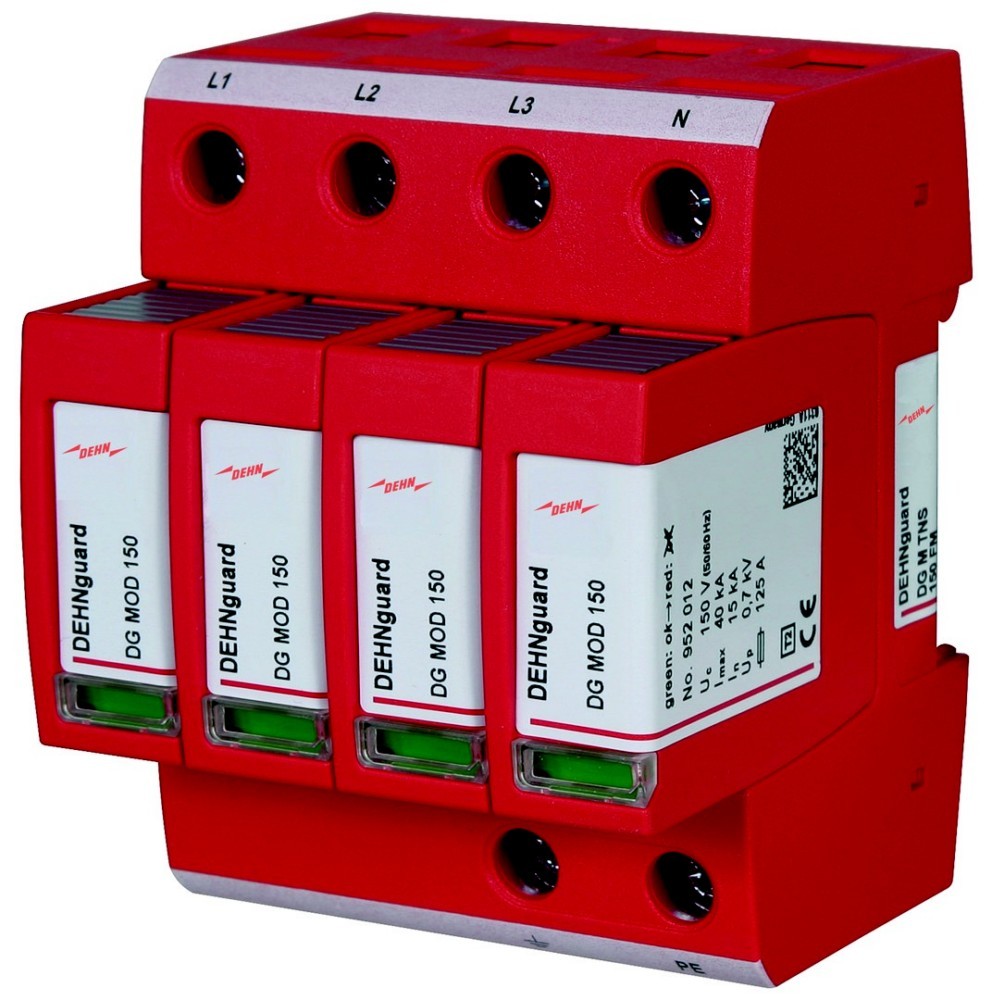 Bild von DEHN 952408 DG M TNS 150 FM Überspannungsableiter 15 kA 1St.