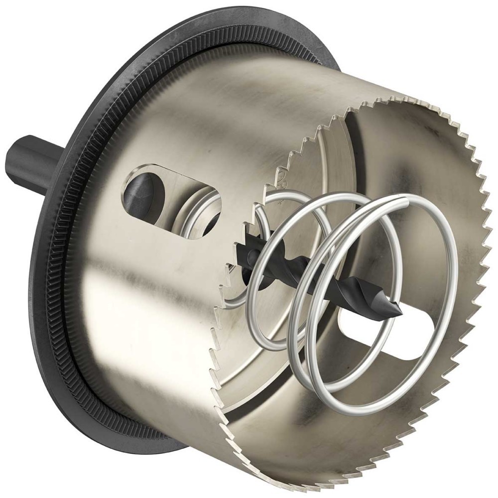 Bild von Kaiser Elektro Lochsäge, Ø 74 mm, Mit Randversenker Ø74 mm T36mm ZØ6mm zylindrische Steckachse