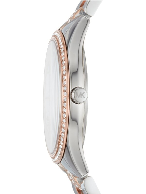 Bild von MICHAEL KORS Quarzuhr LAURYN MK3979, Armbanduhr, Damenuhr, analog, Edelstahlarmband