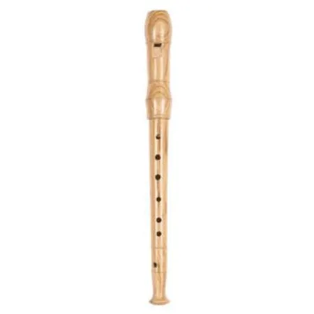 Bild von goki Spielzeug-Musikinstrument Blockflöte, (packung, 2 tlg), Natur Holz