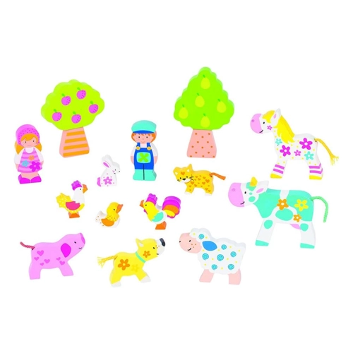 Bild von Goki Susibelle Bauernhoffiguren Set - Spielspaß für die Kleinen