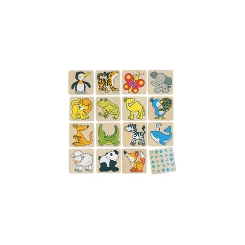 Bild von Goki 56700 - Memospiel Tiere