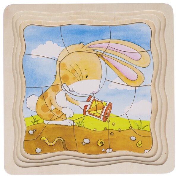 Bild von Gollnest & Kiesel Puzzle Schichtenpuzzle Gemüsebeet, Puzzleteile