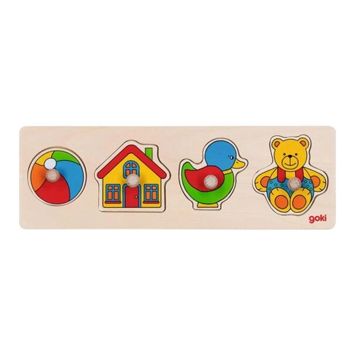 Bild von Goki 57998 - Steckpuzzle Spielzeug