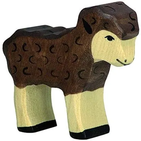 Bild von Holztiger Lamm, schwarz, 80078