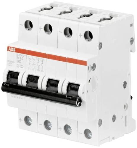 Bild von ABB, Schutzschalter, Leitungsschutzschalter S204MT-B16UC B16A 4polig 10kA