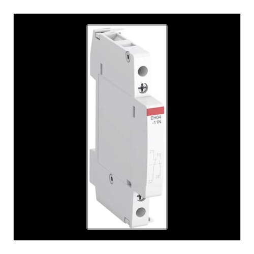 Bild von ABB EH04-11N Hilfskontaktblock 1S/1Ö, Taster + Schalter, Weiss, ABB SACE S.P.A. EH04/11N EH04-11N Zusatzkontakte, ABB EH04-11N Hilfskontaktblock für Schütz 1 St. 1 Öffner, 1 Schließer, Hilfskontakt EH0411N für ESB-Schütze 1NO+1NC EH0411N - ABB, ABB - Hilfskontakt EH0411N für ESB-Schütze 1NO+1NC EH0411N