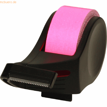 Bild von RNK Verlag Haftnotizblock Haftnotiz Rolle im Abroller 19mmx10m nachfüllbar neonpink