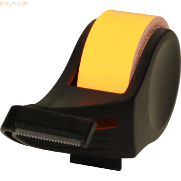 Bild von RNK Verlag Haftnotizblock Haftnotiz Rolle im Abroller 19mmx10m nachfüllbar neonorange