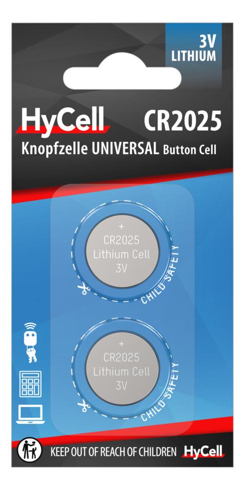 Bild von Ansmann 5020192 - Lithium - Knopf/Münze - CR2025 - Sichtverpackung (5020192)
