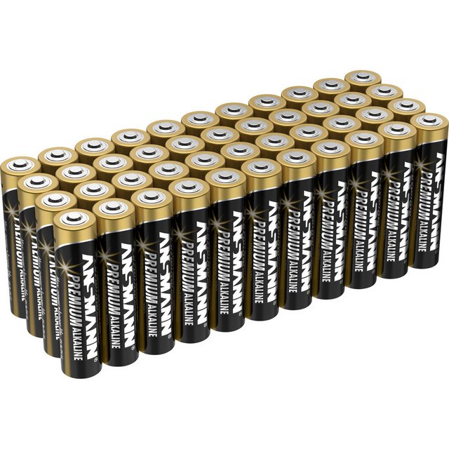 Bild von ANSMANN AG Ansmann Micro (AAA)-Batterie Alkali-Mangan 1.5 V 44 St. Batterie, (1.50 V)