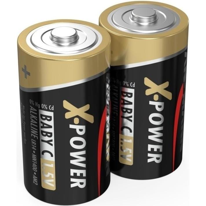 Bild von Ansmann X-Power Alkaline Batterie Baby C / LR14 (20 Stk., C), Batterien + Akkus