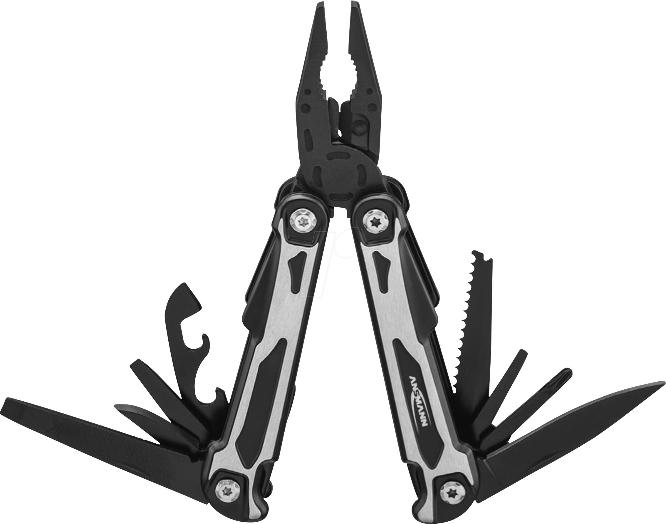 Bild von ANSMANN AG Multitool Multifunktions Werkzeug, Multitool für Handwerk, Garten, Bauarbeit uvm