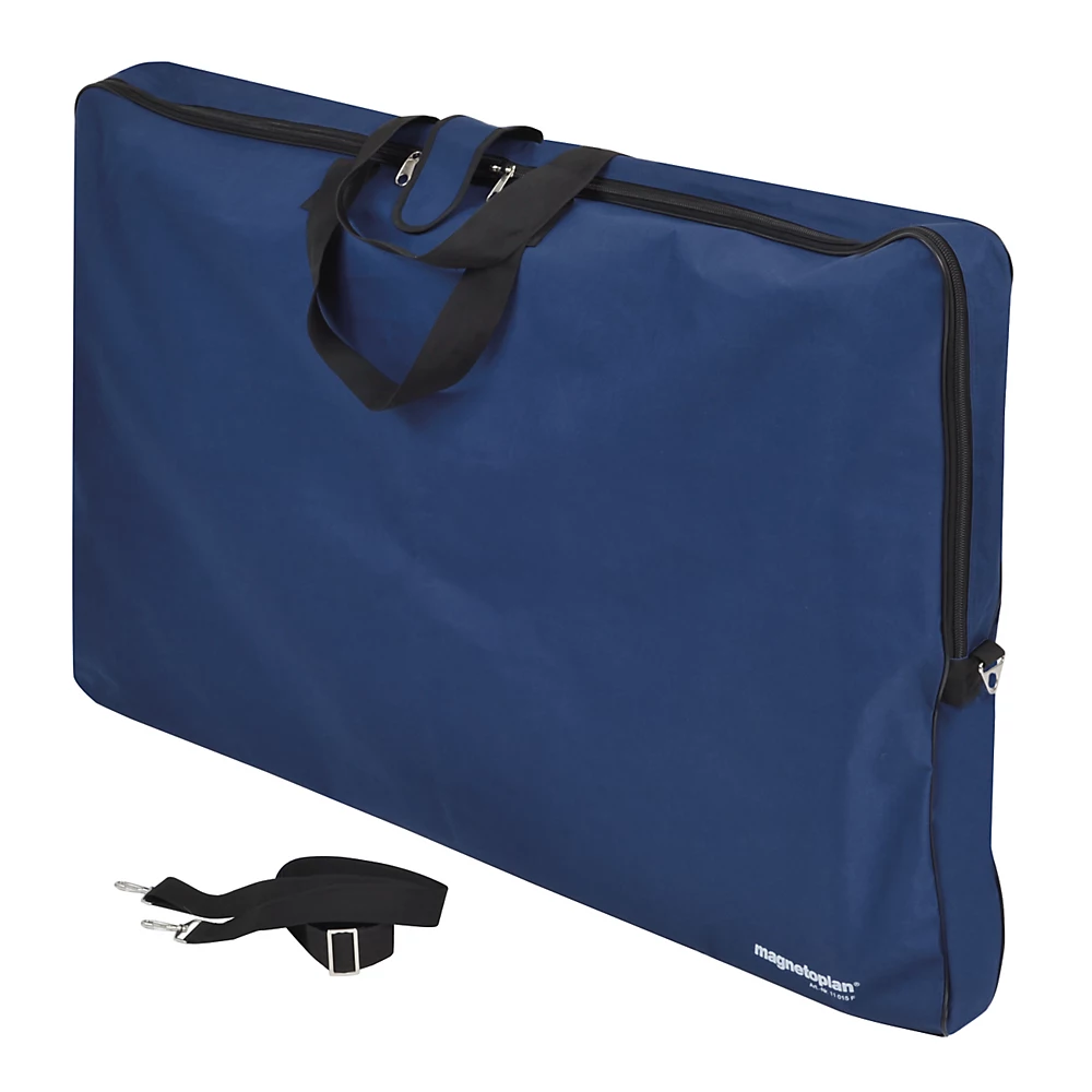 Bild von magnetoplan Flipchart Tragetasche - für den mobilen Einsatz von Flipcharts, mit Trageriemen - 1230 x 810 x 100 mm (11015F)