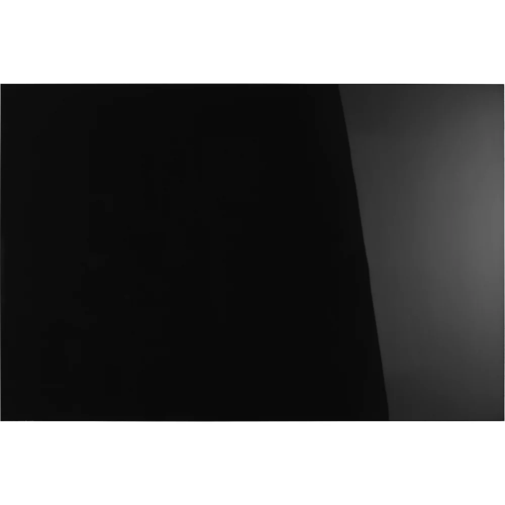 Bild von Magnetoplan, Präsentationstafel, MAGNETOP. Design Glassboard 1500x1000mm 13408012 tief-schwarz (1500 x 1000 mm)