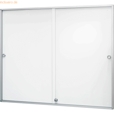Bild von Magnetoplan Schaukasten 1218153 Verwendung für Papierformat: 4 x DIN A4, 1 x DIN A4 Innenbereich 12