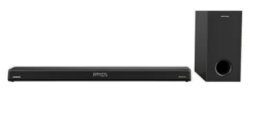 Bild von Grundig DSB 2000 - Soundleistensystem - für TV - 2.1-Kanal - kabellos - Bluetooth - 220 Watt (Gesamt) - Schwarz (GSS1060)