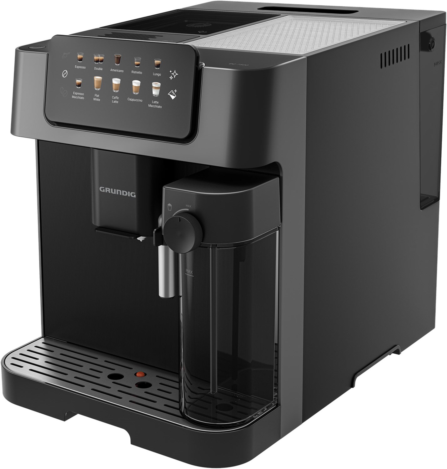 Bild von Grundig Kaffeevollautomat KVA 7230 schwarz dunkelsilber