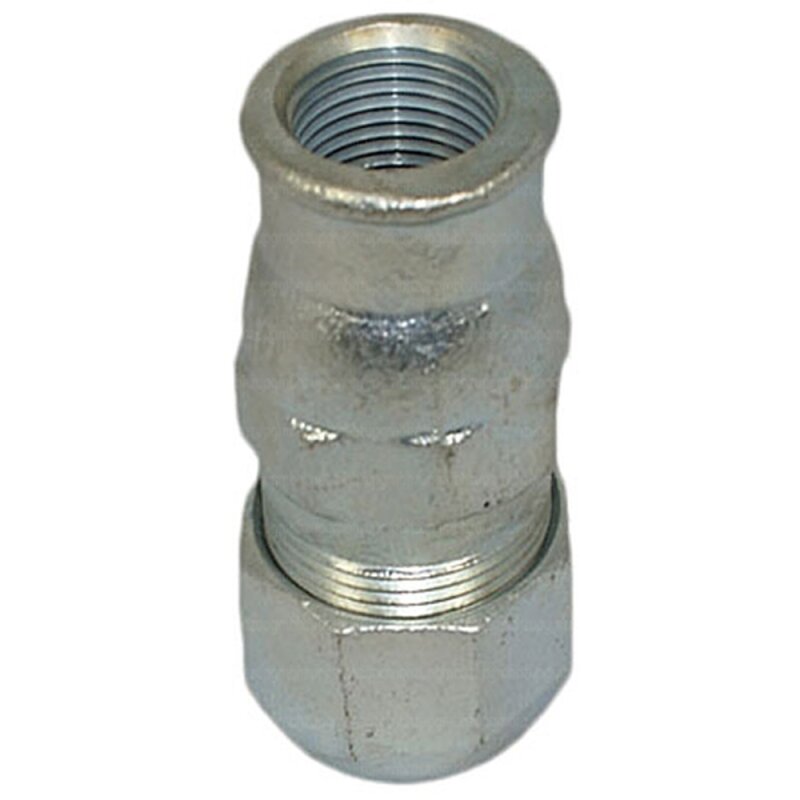 Bild von Verzinkter Rohrklemmverbinder 1/2" I/O