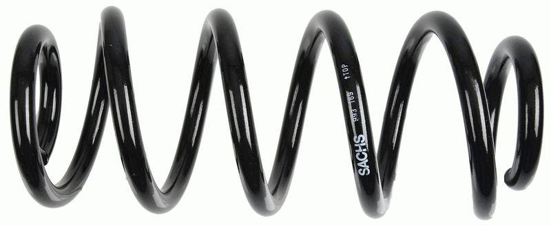 Bild von SACHS Fahrwerksfeder vorne rechts links Ø14,5mm 130mm für AUDI 8E0411105DL 993 169